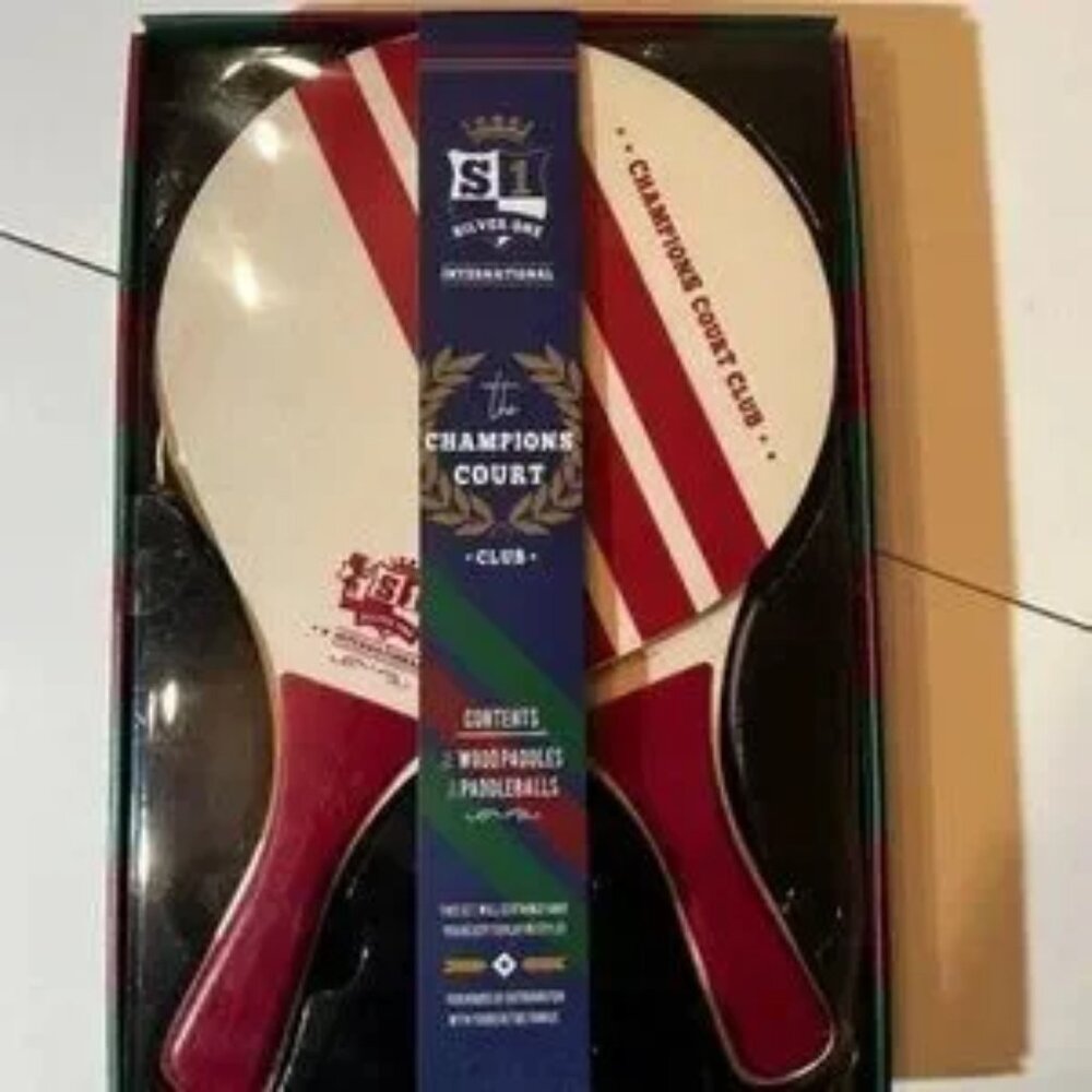Paddle Ball Set - 2 paddles and ball (kids/x) (New)